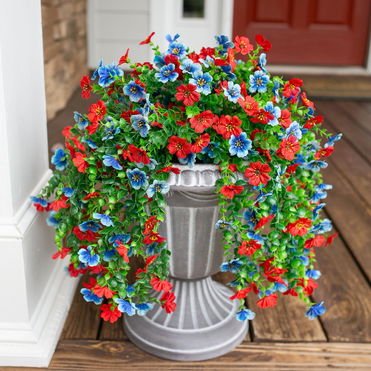 HyeFlora UV resistant silk flowers endure sun and weather