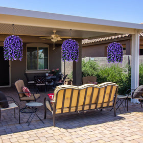 HyeFlora versatile hanging arrangement for balcony, yard, and gazebo.