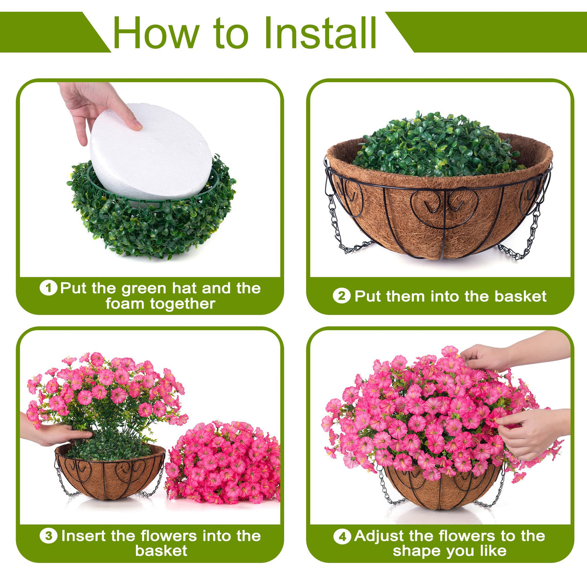 HyeFlora hanging plants suited for weddings and events