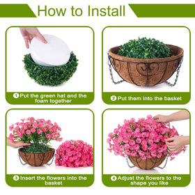 HyeFlora hanging plants suited for weddings and events