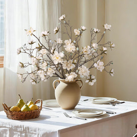 Hyeflora magnolia stems require no watering for year round displays.