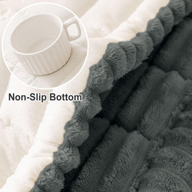 dark grey hyha cover blends with modern living room decor