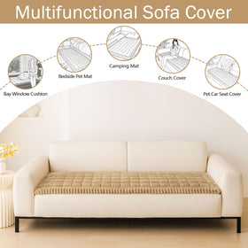 hyha washable pet couch cover is easy to clean and fade-resistant for busy homes.