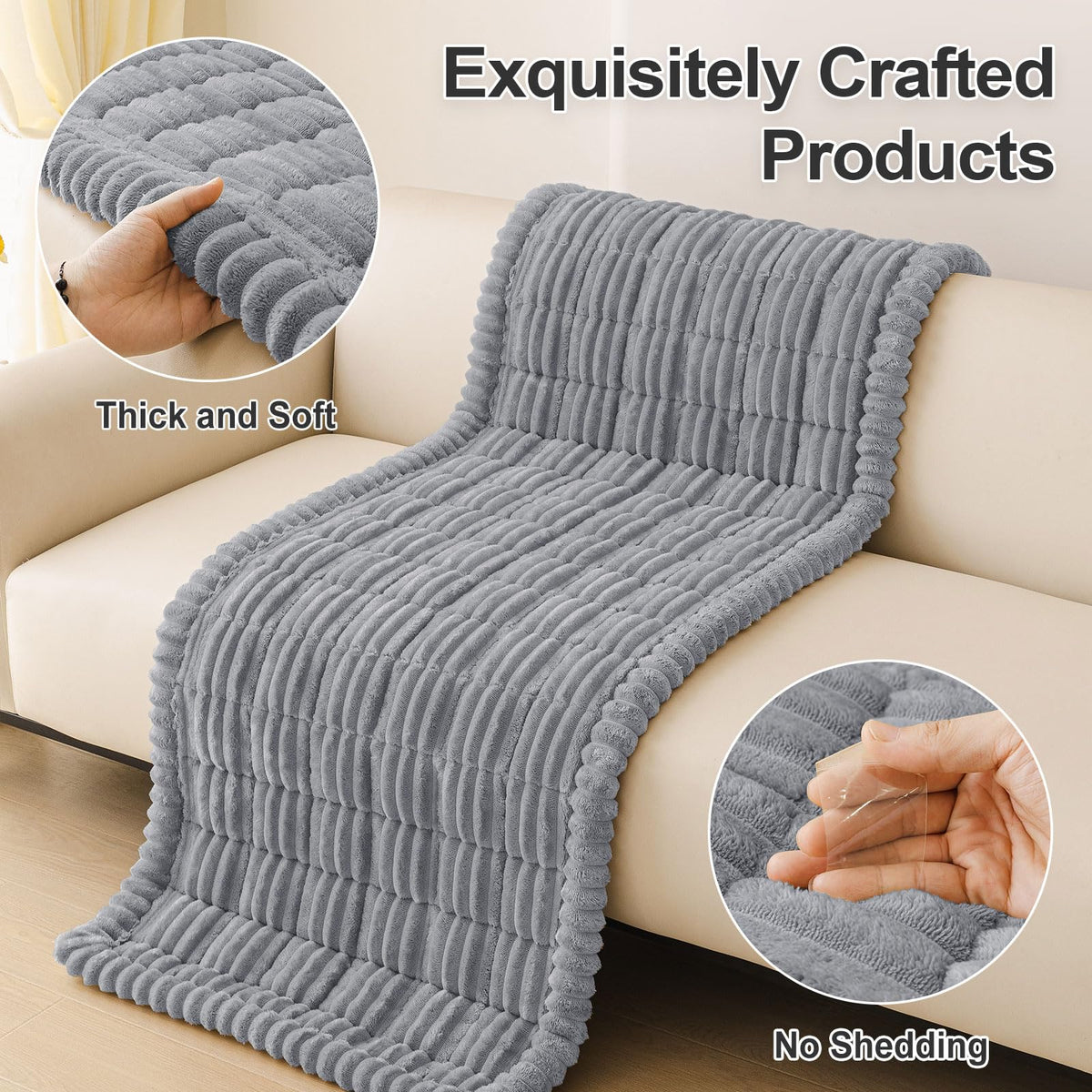 Hyha easy-clean durable material keeps look fresh after frequent washes.