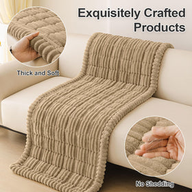 Hyha khaki sofa protector suits living rooms with pets.