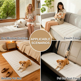 Hyha machine-washable pet cover is easy to clean after messy moments.