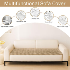 Hyha non-slip bottom keeps cover steady on furniture and floors.