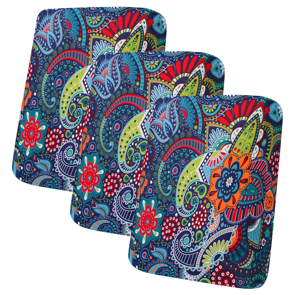 Hyha printed cushion cover with floral pattern enhances sofa aesthetics