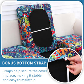 Hyha stretch fabric closeup shows soft, anti-wrinkle material for easy fitting