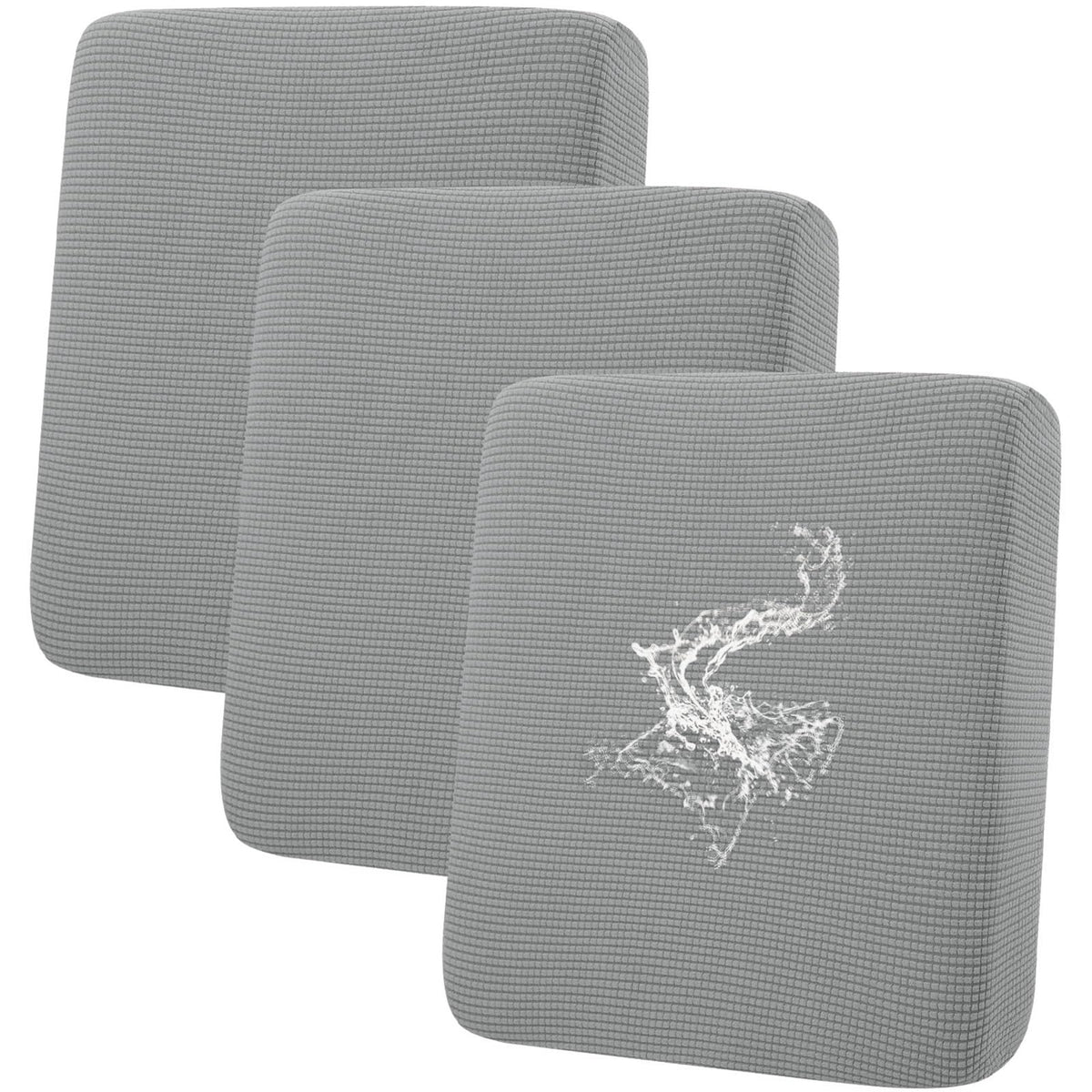 Hyha waterproof couch cushion cover protects pets from spills and stains.
