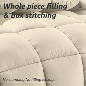 HYLEORY 3D/7D cooling down-alternative filling for balanced warmth and breathability.