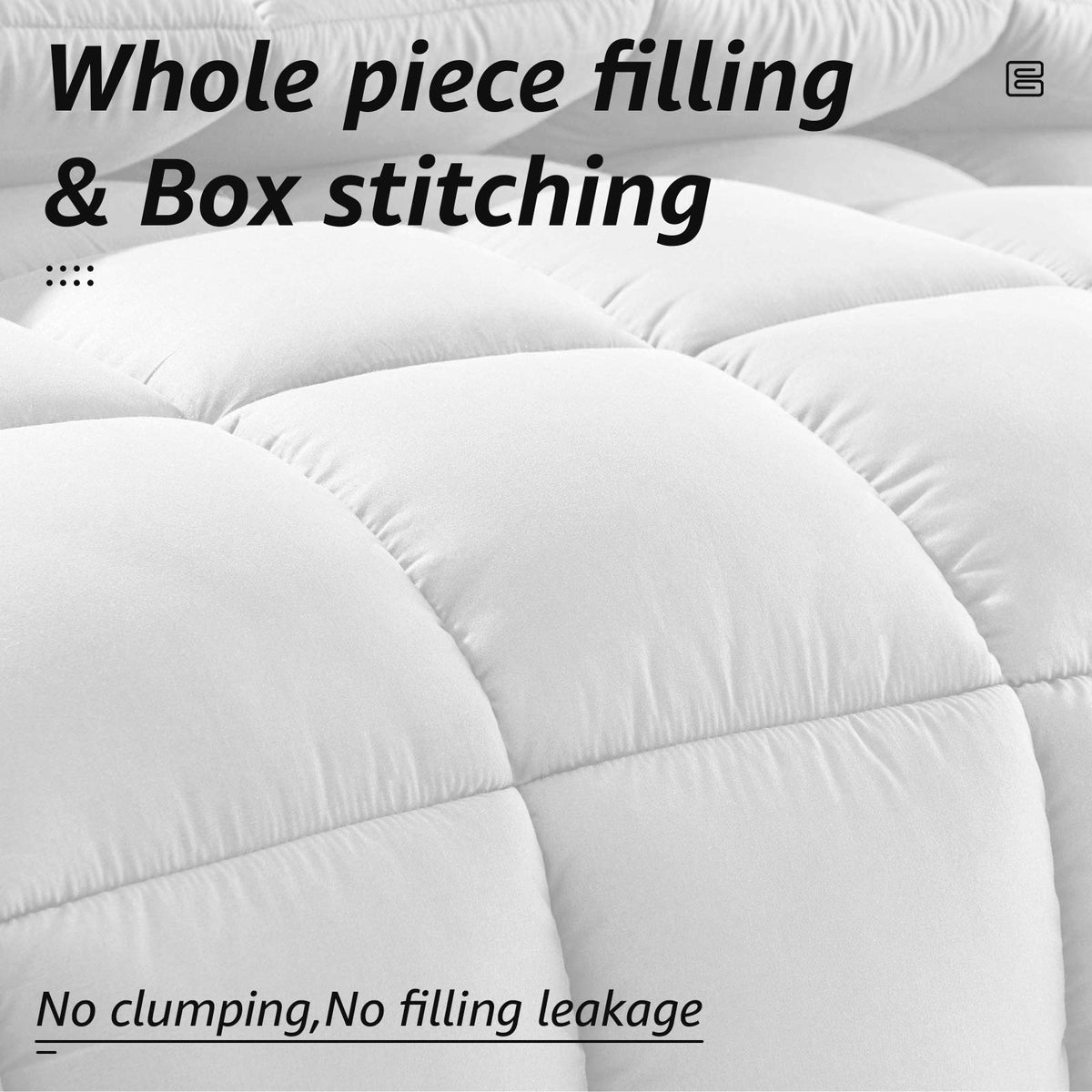 HYLEORY 3D/7D cooling fill evenly distributed for lightweight warmth.