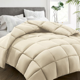 HYLEORY All-Season Comforter cover in soft-touch fabric for a plush, cozy feel.