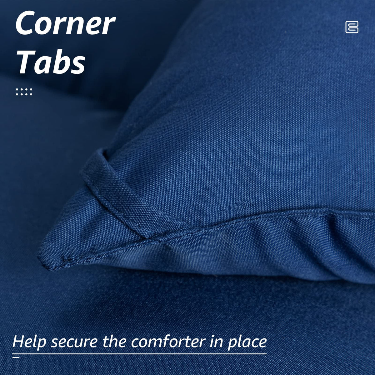 HYLEORY goose down alternative filling provides lightweight warmth.