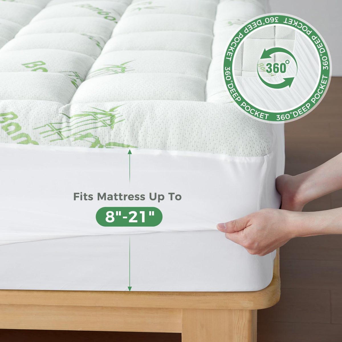 HYLEORY hotel-like feel at home with a fluffy, breathable top layer