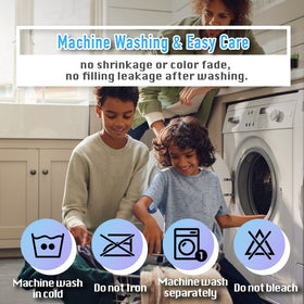 HYLEORY machine-washable mattress protector for easy care