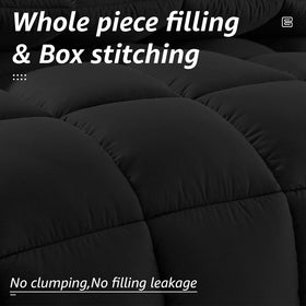 HYLEORY queen comforter with 3D/7D filling for cool, comfortable nights.