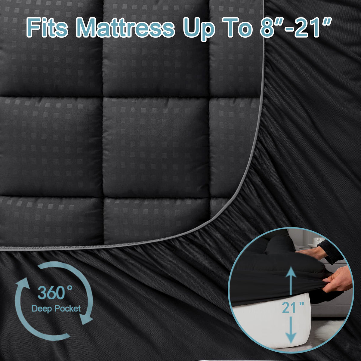 HYLEORY breathable cover is gentle on skin and easy to care.