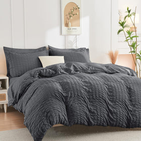HYMOKEGE envelope pillowcase design complements the duvet for a polished look.