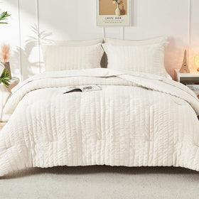 HYMOKEGE Full-size 82x86 comforter dimensions for proper fit