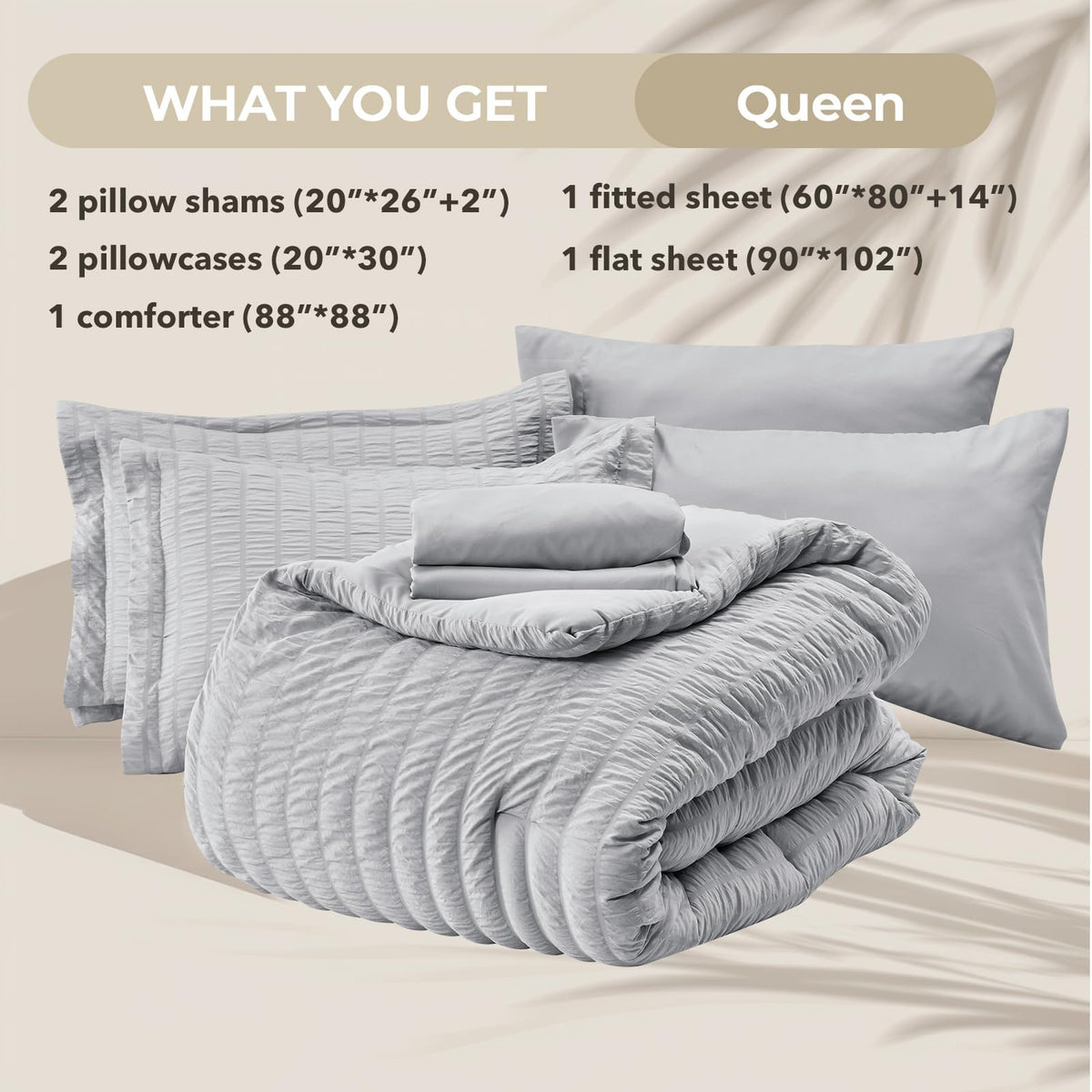 HYMOKEGE pillow sham 20x26 complements bed décor and comfort