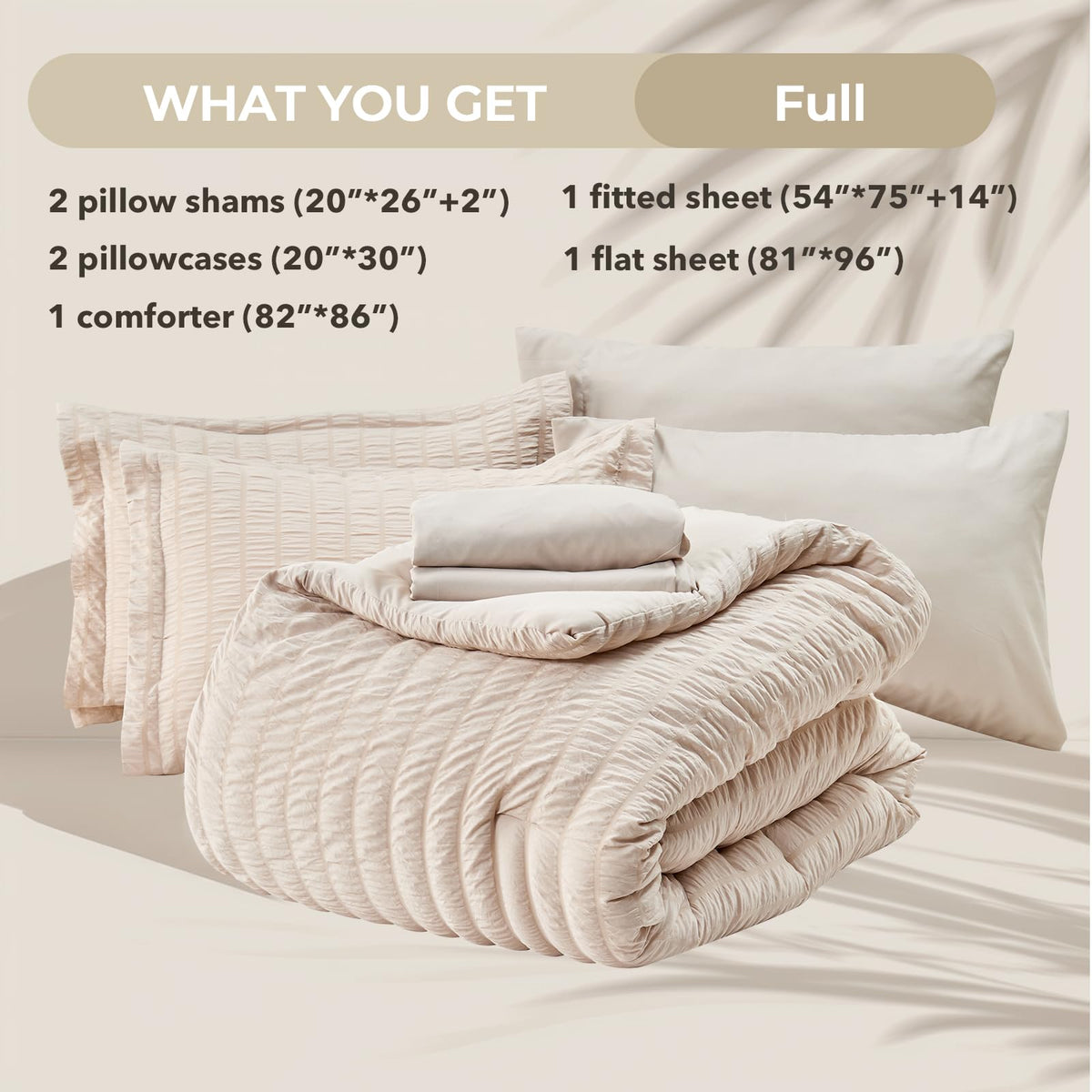 HYMOKEGE pillow shams 20x26 provide finishing touch and easy care.