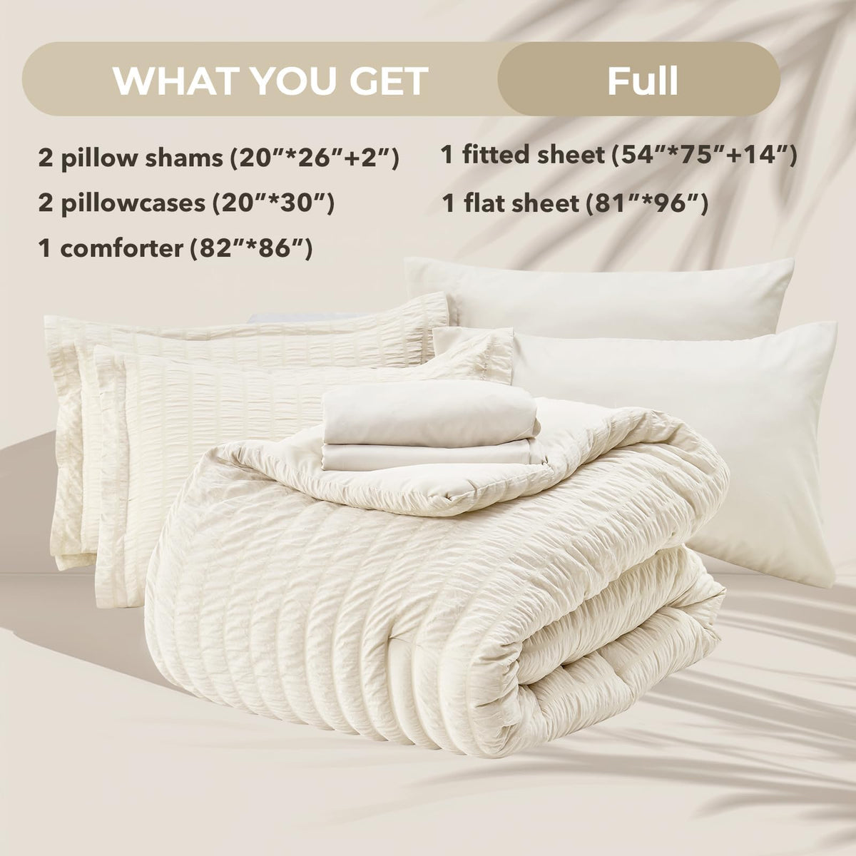 HYMOKEGE Vacuum-packed bedding preserves loft and freshness
