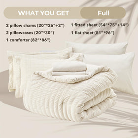 HYMOKEGE Vacuum-packed bedding preserves loft and freshness