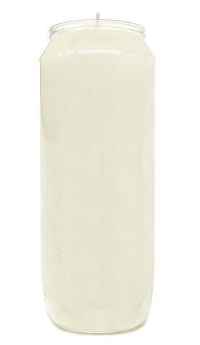 Hyoola 9 Day Prayer Candles shown in a church or vigil setting.