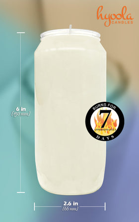 Hyoola prayer and memorial candle suitable for religious ceremonies and vigils