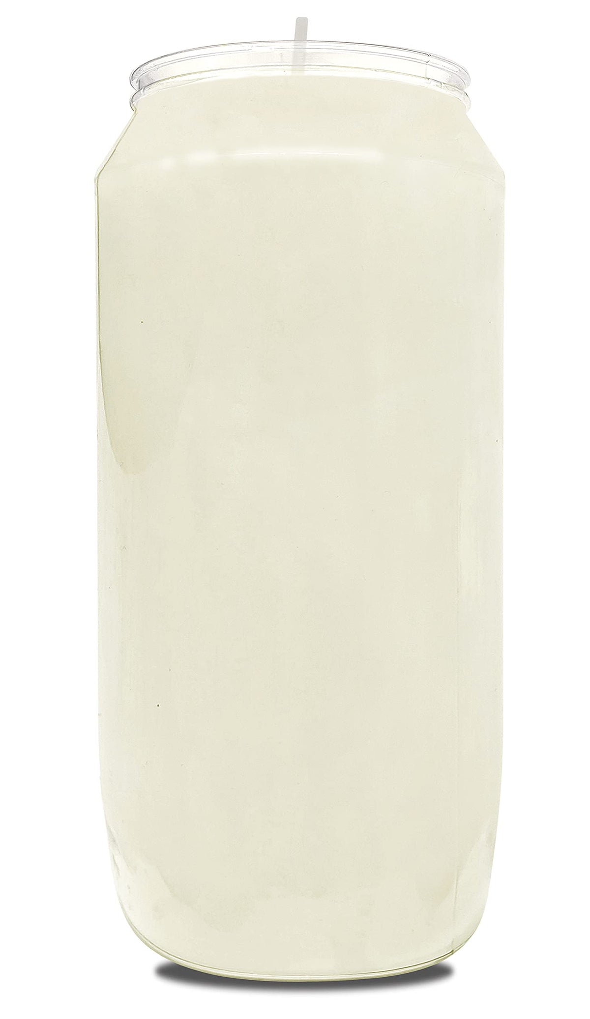 Hyoola tall pillar candle in a white jar for elegant centerpieces