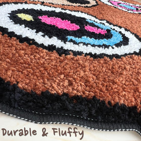 HYPEECE Graduation Bear Rug room decor setup for modern spaces