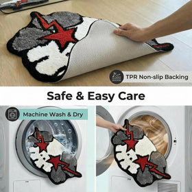 HYPEECE Ka-Ws rug in kids room decor setup
