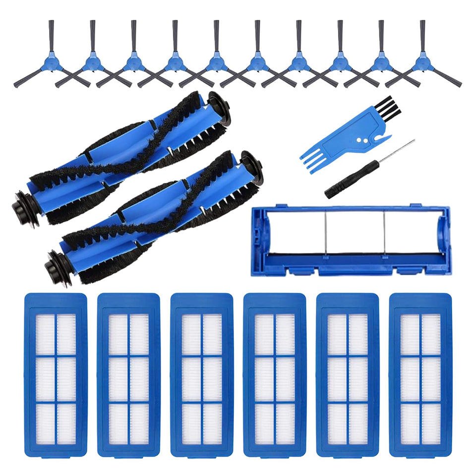 Hyphen-X Eufy RoboVac rolling brushes kit enhances suction and edge cleaning