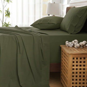 HYPREST green-tone sheet set adds hotel-like look and cooling feel.