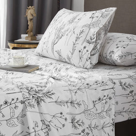HYPREST deep-pocket sheets fit mattresses up to 18 inches for a smooth lay.