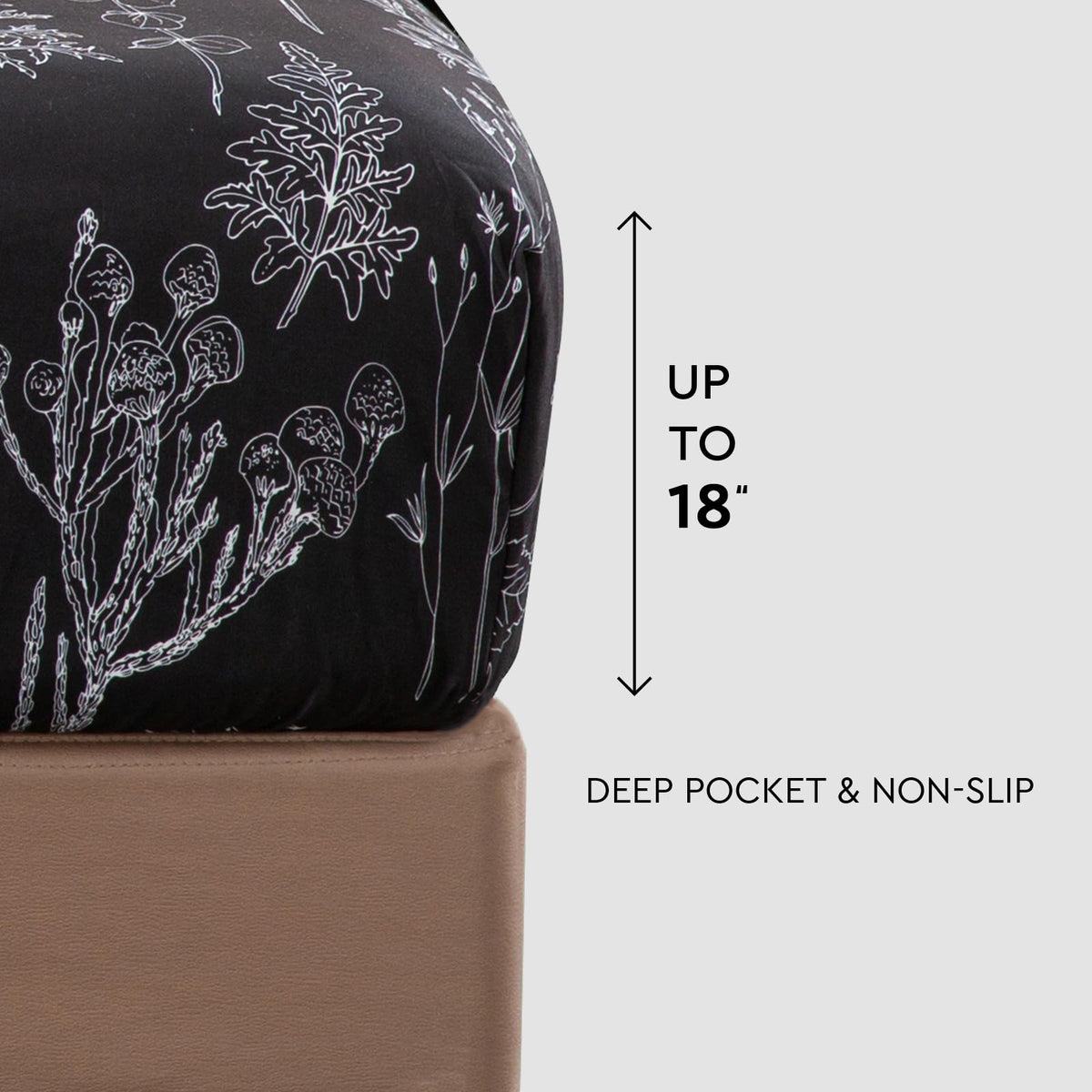 HYPREST Grey Black Sheets king pillowcases deliver smooth, wrinkle-free mornings