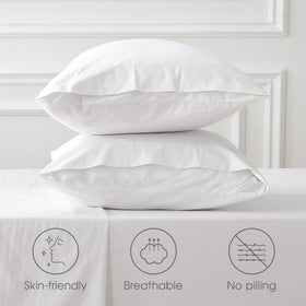 HYPREST machine-washable easy-care queen sheets maintain softness after washes