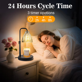 hyrion candle warmer lamp two bulbs included for even diffusion