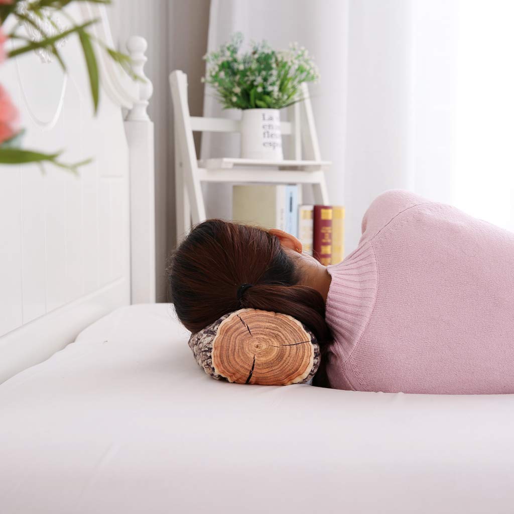 HYSEAS compact round pillow fits small spaces and beds