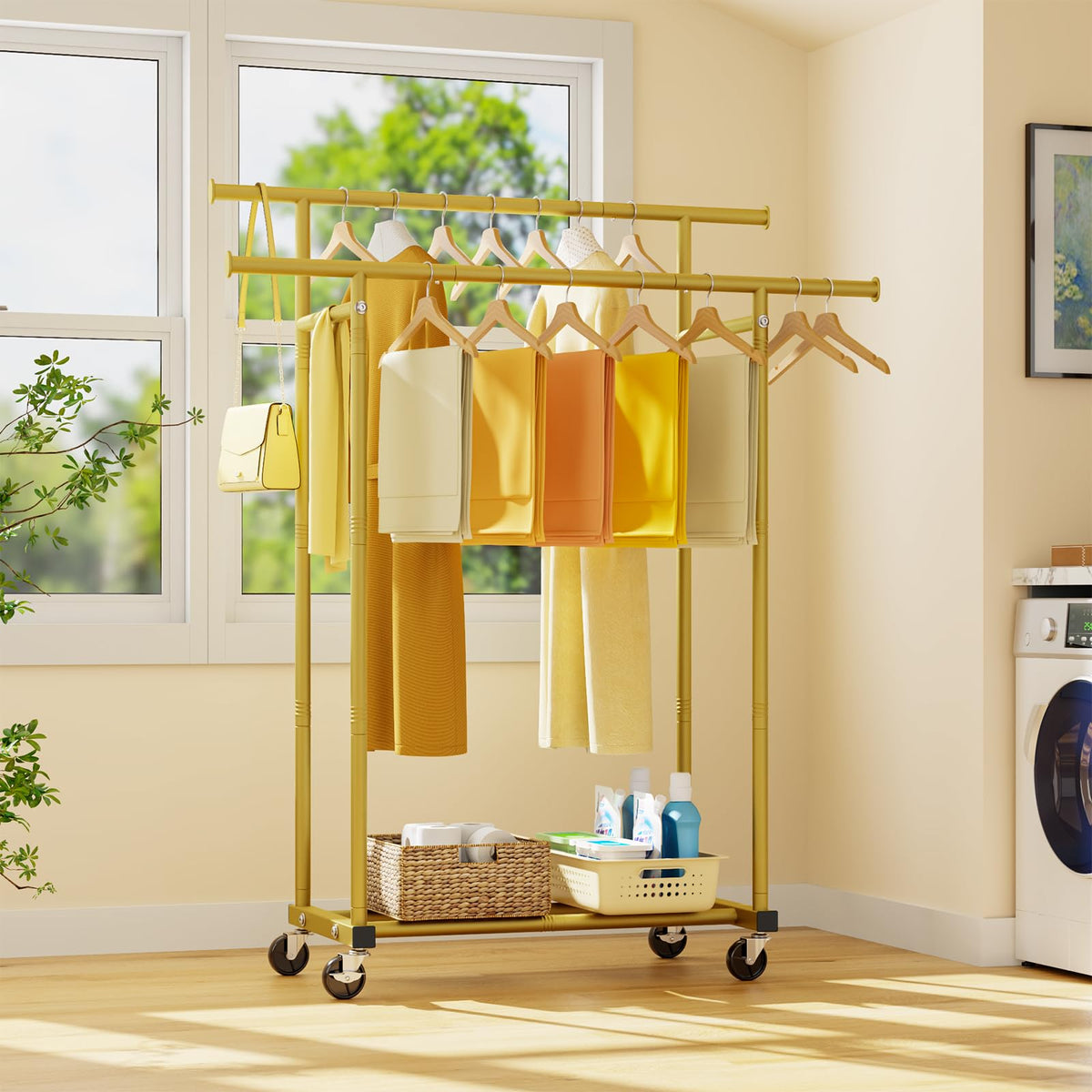 HYSEYY ideal for bedrooms, laundry rooms, and living areas.