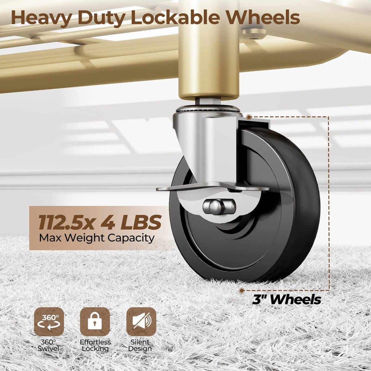 HYSEYY clothes rack snap‑in assembly without bolts or nuts