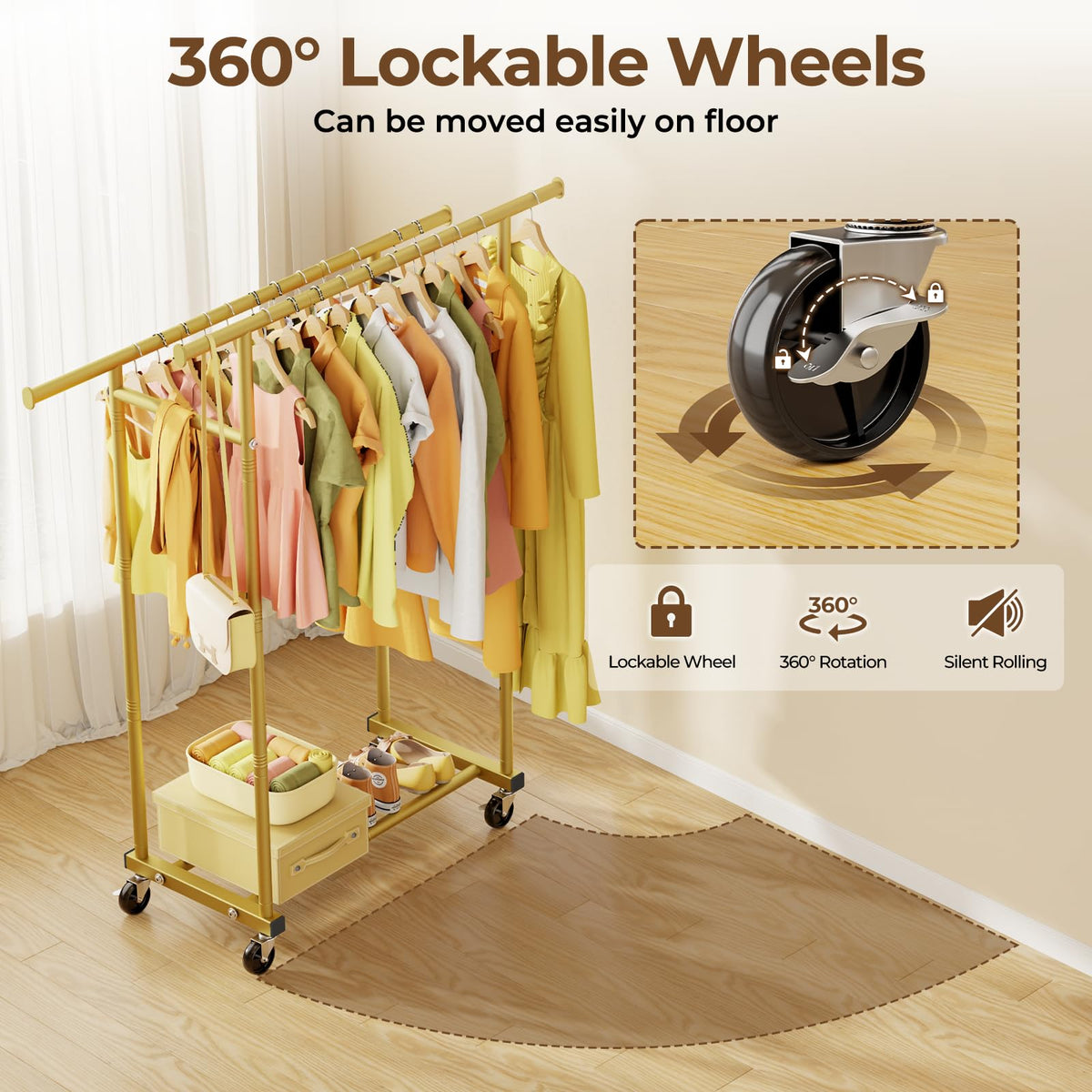 HYSEYY upgraded assembly method ensures a sturdy, wobble-free rack.