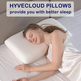HYVECLOUD cooling two-function cover keeps head cool and comfortable.