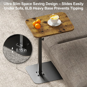 HzTinT metal base demonstrates stability and wobble-free support.
