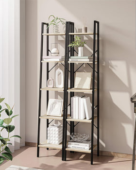 Hzuaneri sturdy frame with crossbars for stability.