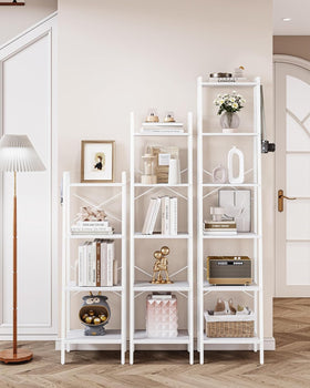 Hzuaneri ladder shelf with plants on display adds greenery