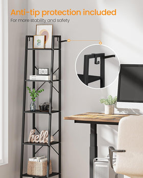 Hzuaneri multi shelf storage for plants, books and trinkets