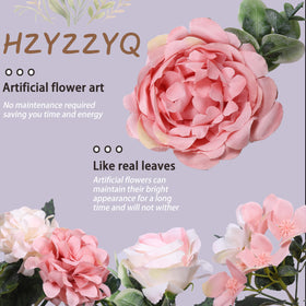 HZYZZYQ long-lasting artificial flowers stay vibrant with minimal care.