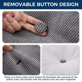 IASEAHK pillow features convenient side pockets for small essentials
